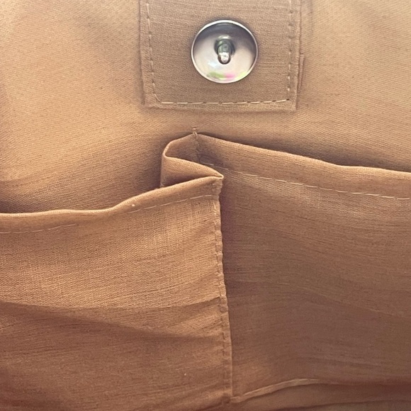 Cappelli Straworld Handbag Coral Jeweled Handles Summer Handbag - Picture 3 of 11